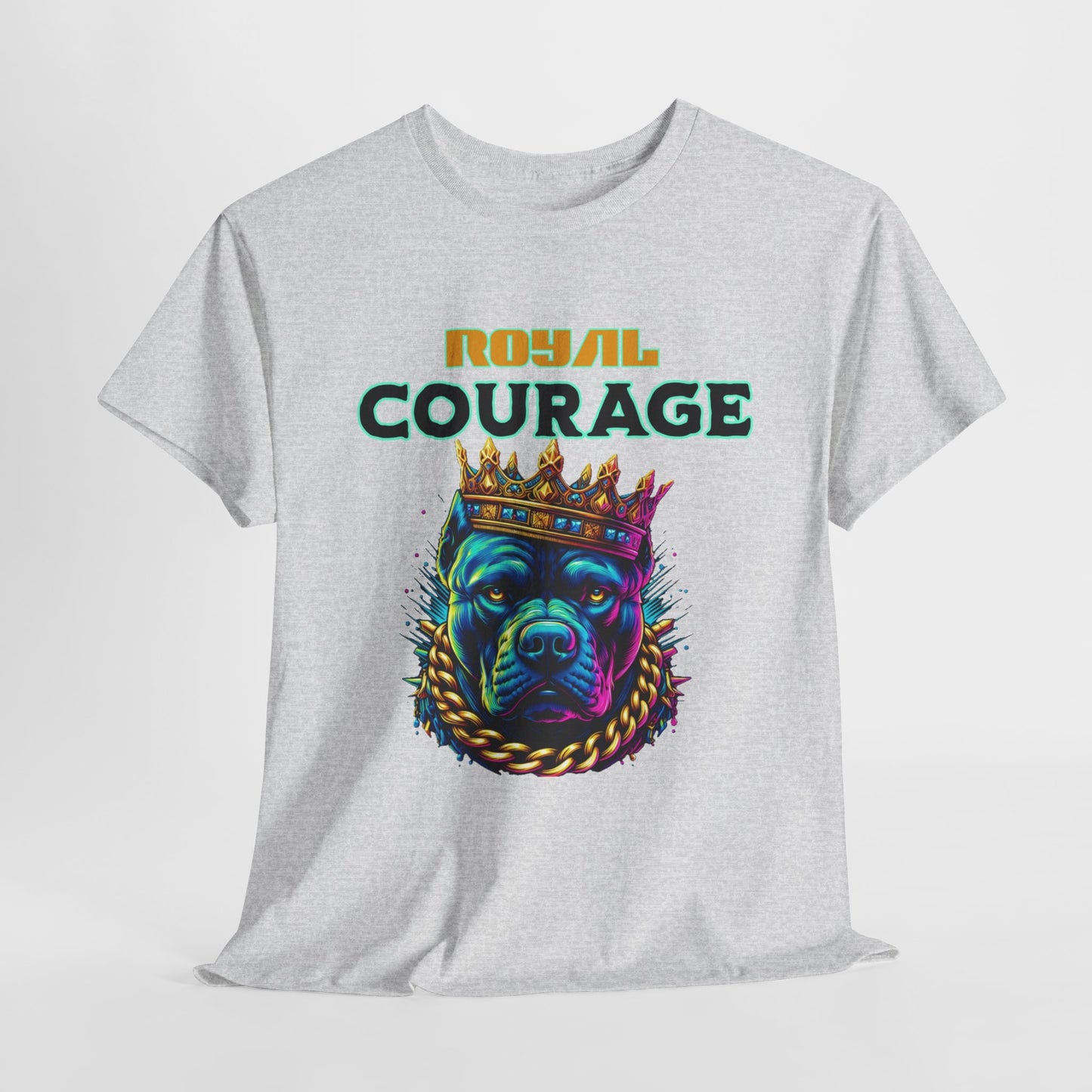 "Royal Courage"  - Unisex Heavy Cotton Tee