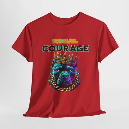 "Royal Courage"  - Unisex Heavy Cotton Tee