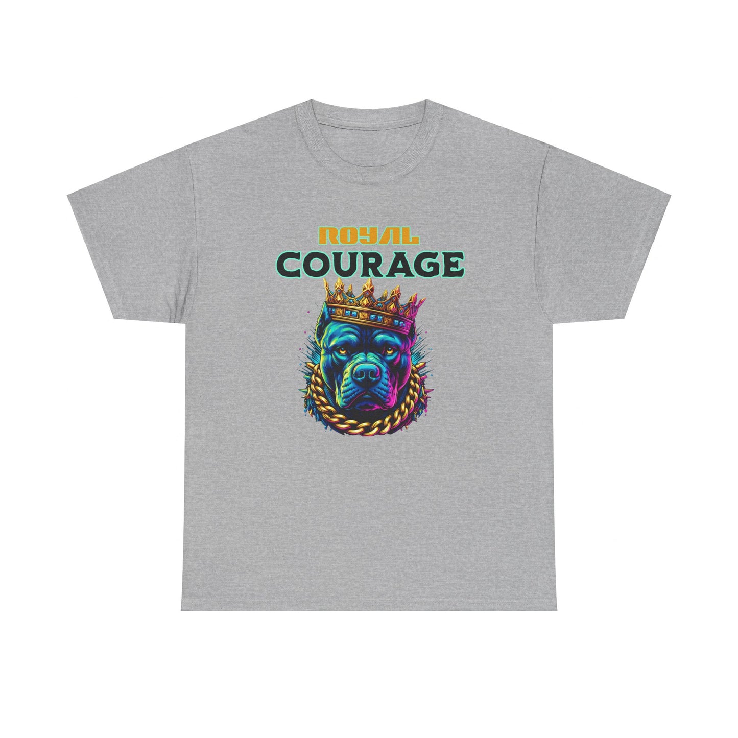 "Royal Courage"  - Unisex Heavy Cotton Tee