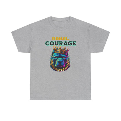 "Royal Courage"  - Unisex Heavy Cotton Tee