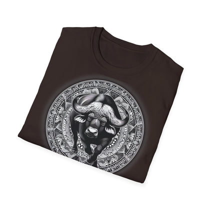 African Power " Buffallo " - Unisex Softstyle T-Shirt