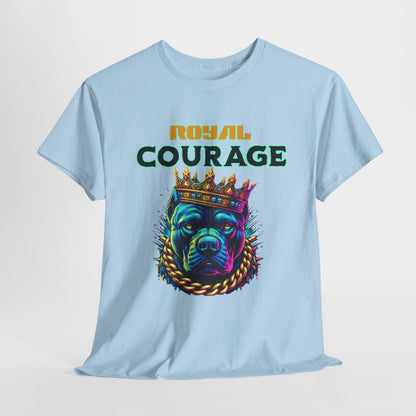 "Royal Courage"  - Unisex Heavy Cotton Tee