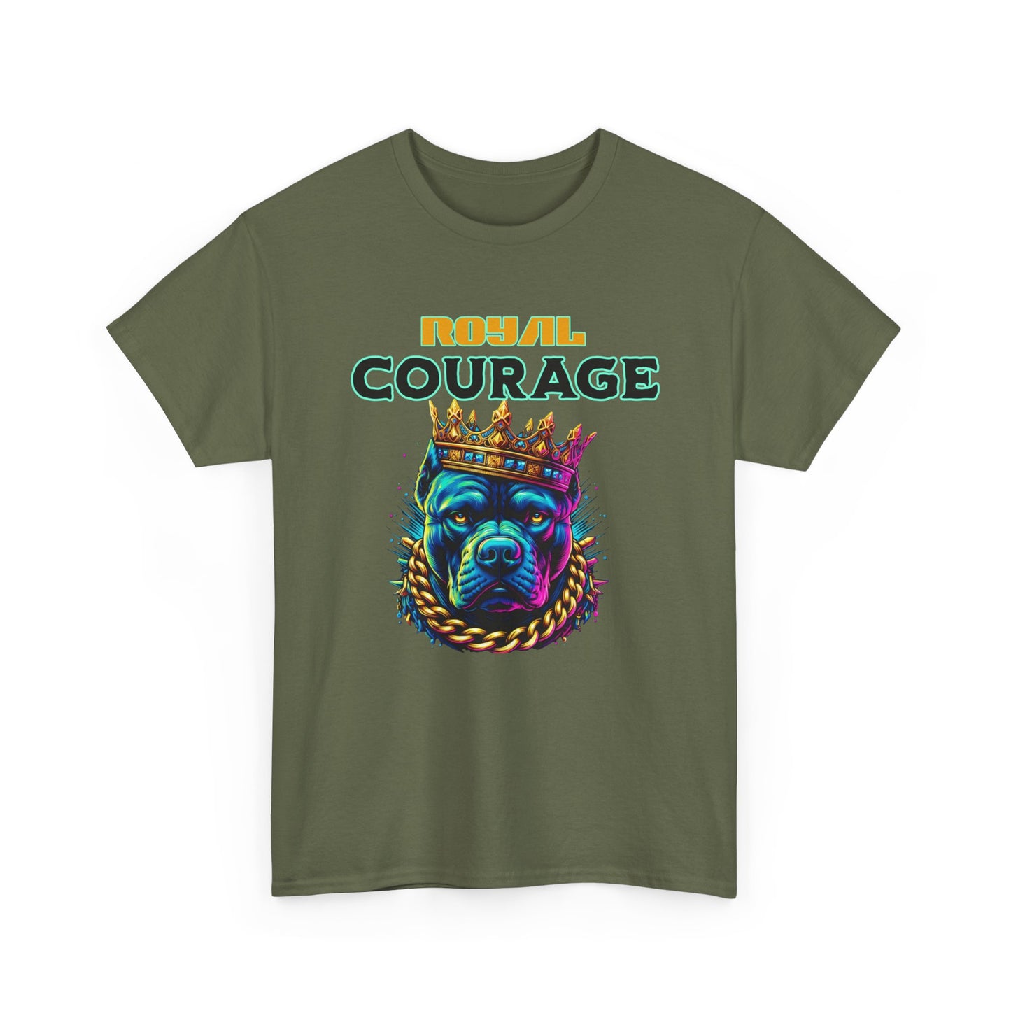 "Royal Courage"  - Unisex Heavy Cotton Tee