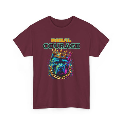 "Royal Courage"  - Unisex Heavy Cotton Tee