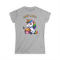 "Magic Is Real" Unicorn - Women's Softstyle Tee