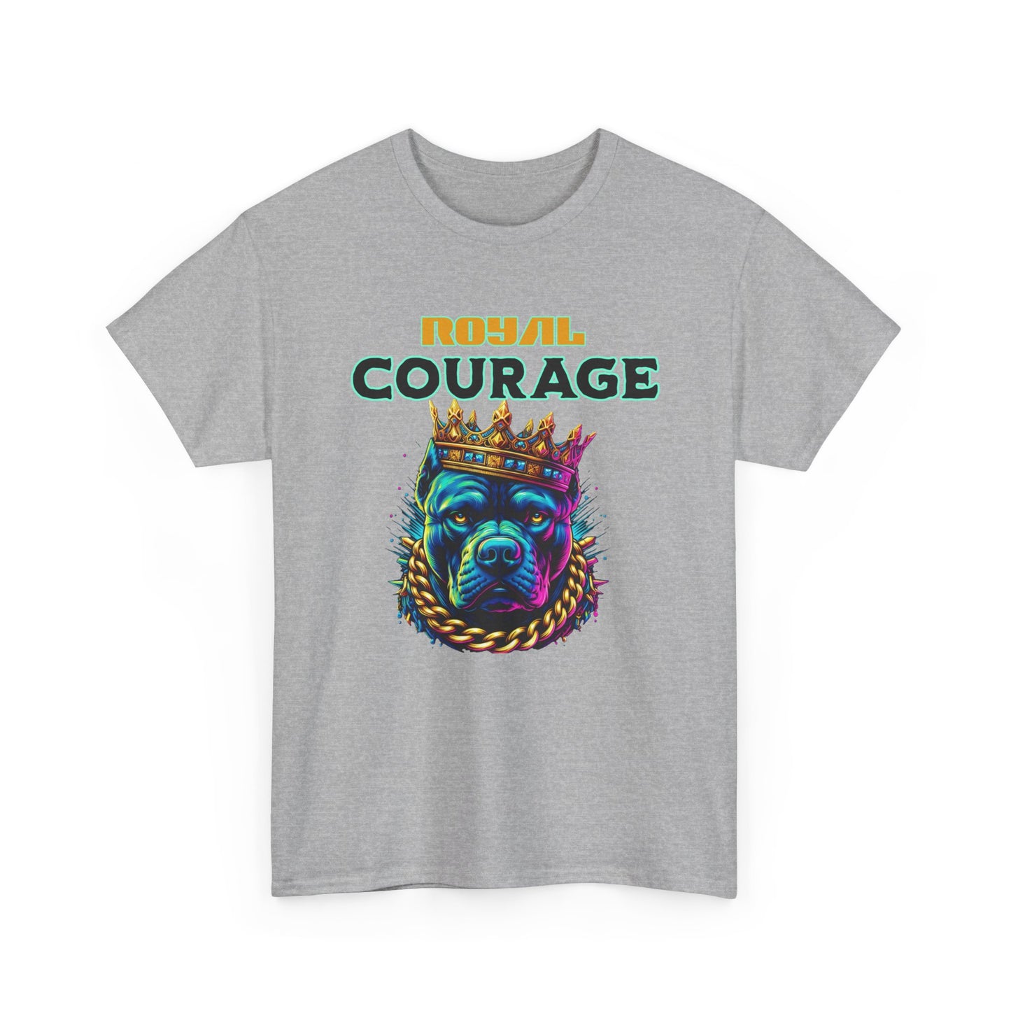 "Royal Courage"  - Unisex Heavy Cotton Tee