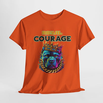 "Royal Courage"  - Unisex Heavy Cotton Tee