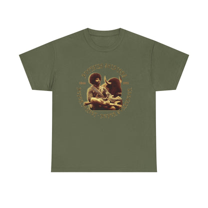 Copy of Buffalo Soldiers 'Never Forget' Tee — Vintage Military Tribute T-Shirt