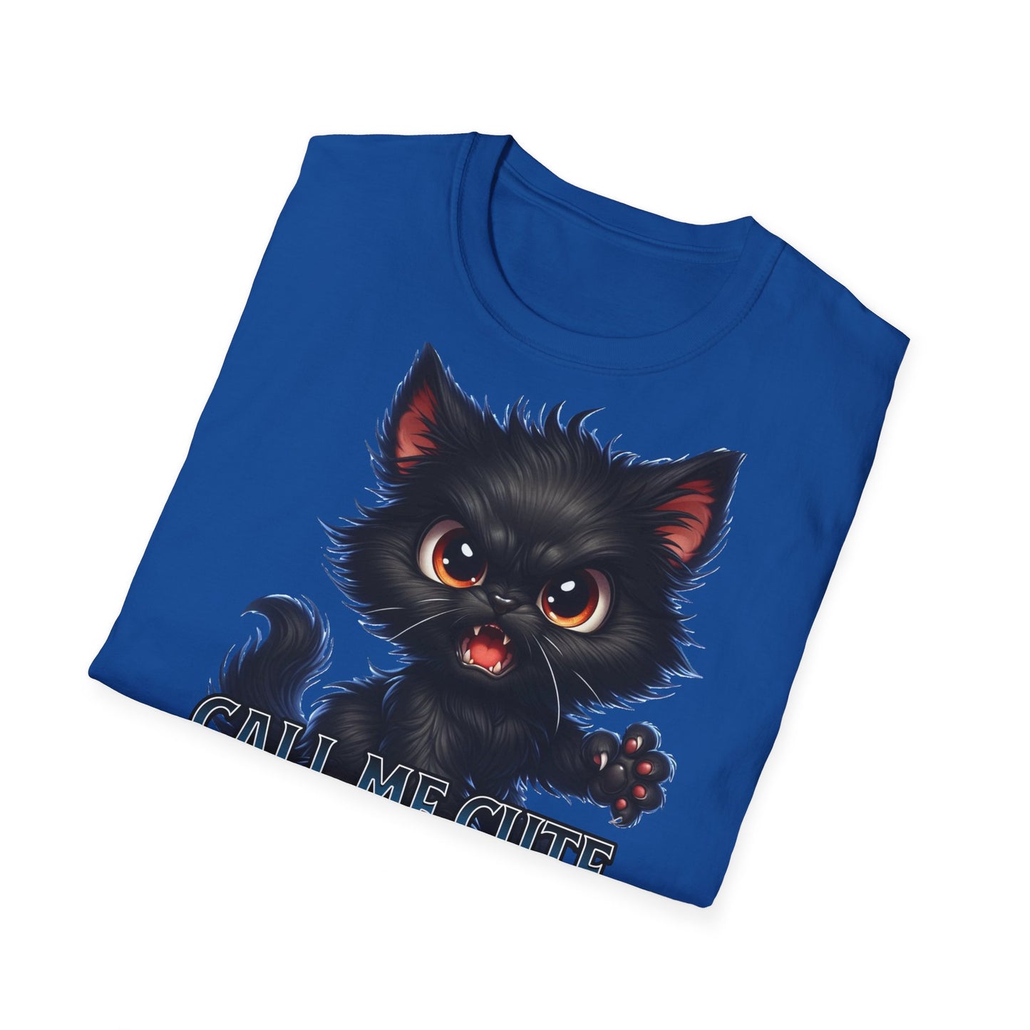 "Call me cute one more time" - Unisex Softstyle T-Shirt