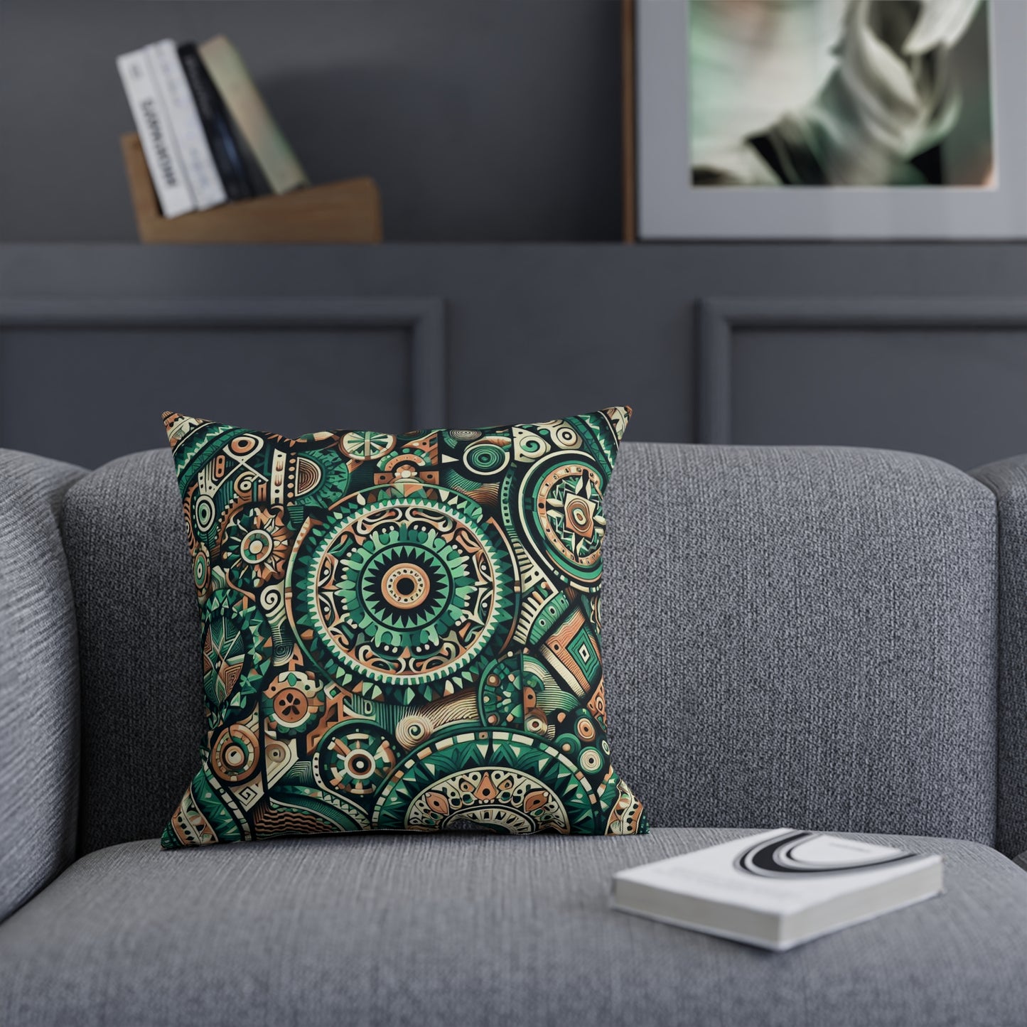 Westafrican pattern inspired Cushion