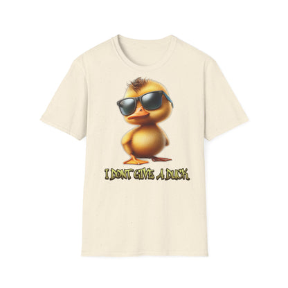 " I dont give a duck " Unisex Softstyle T-Shirt