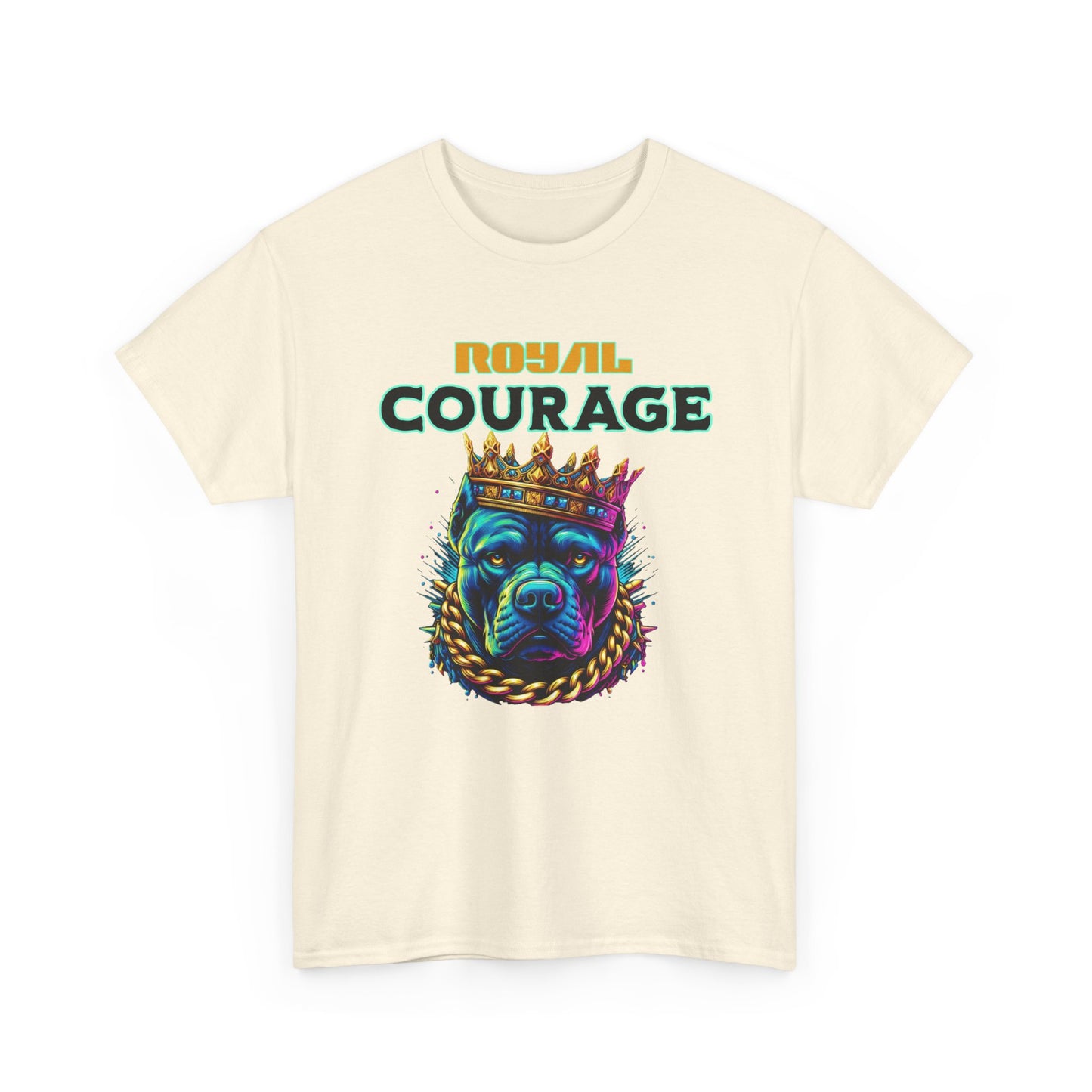 "Royal Courage"  - Unisex Heavy Cotton Tee