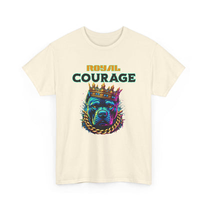 "Royal Courage"  - Unisex Heavy Cotton Tee