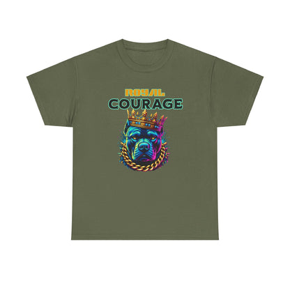 "Royal Courage"  - Unisex Heavy Cotton Tee