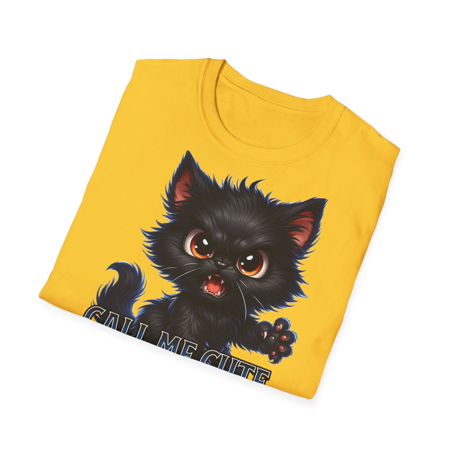 "Call me cute one more time" - Unisex Softstyle T-Shirt