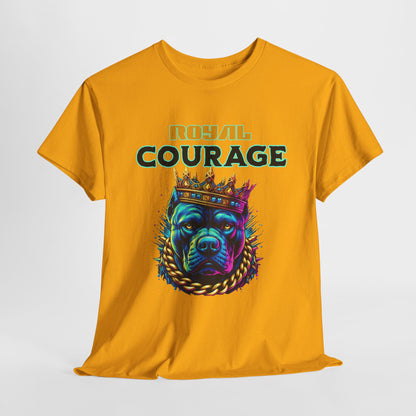 "Royal Courage"  - Unisex Heavy Cotton Tee