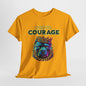 "Royal Courage"  - Unisex Heavy Cotton Tee