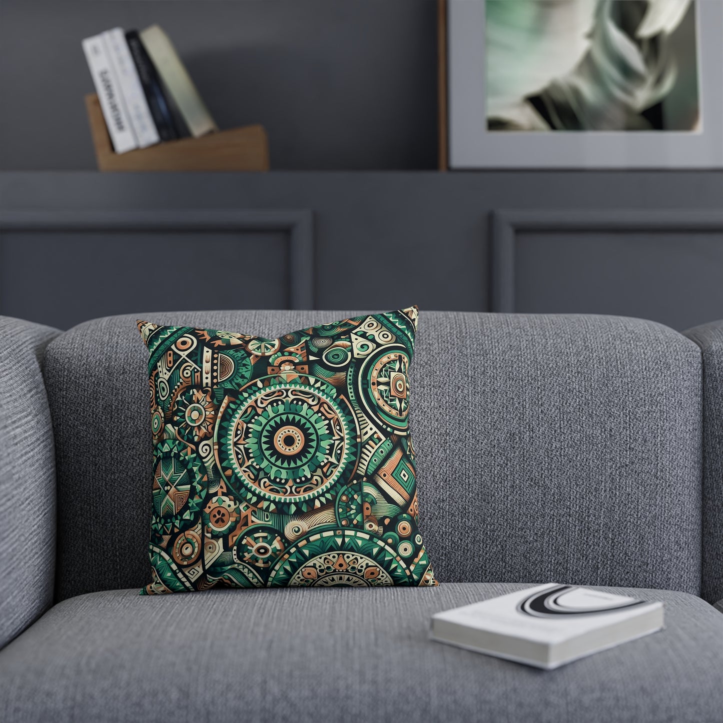 Westafrican pattern inspired Cushion