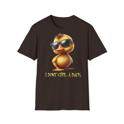 " I dont give a duck " Unisex Softstyle T-Shirt