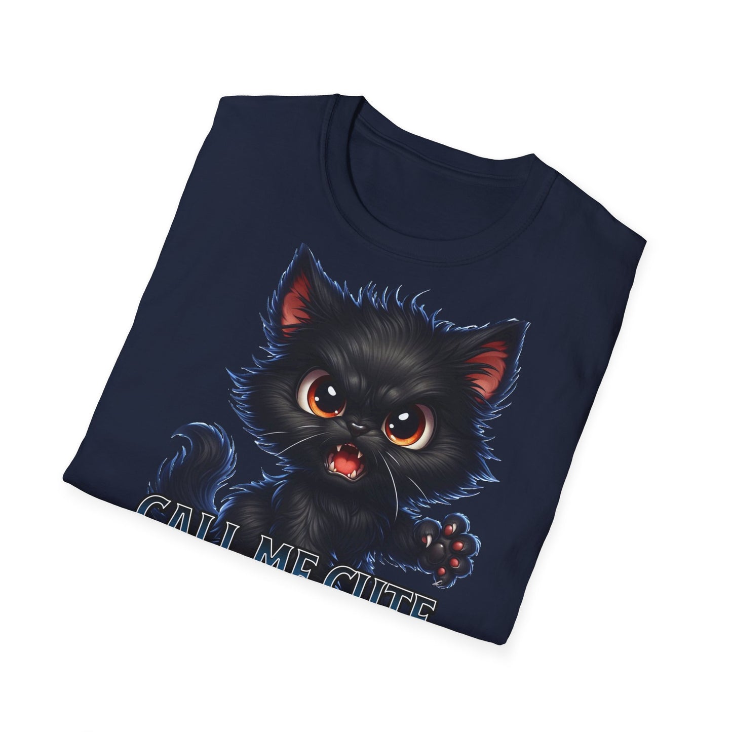 "Call me cute one more time" - Unisex Softstyle T-Shirt