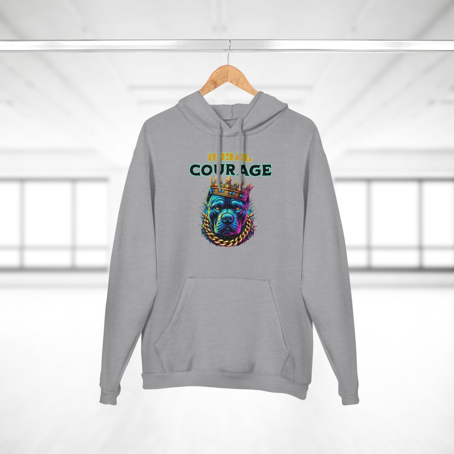 "Royal Courage" - Unisex Pullover Hoodie