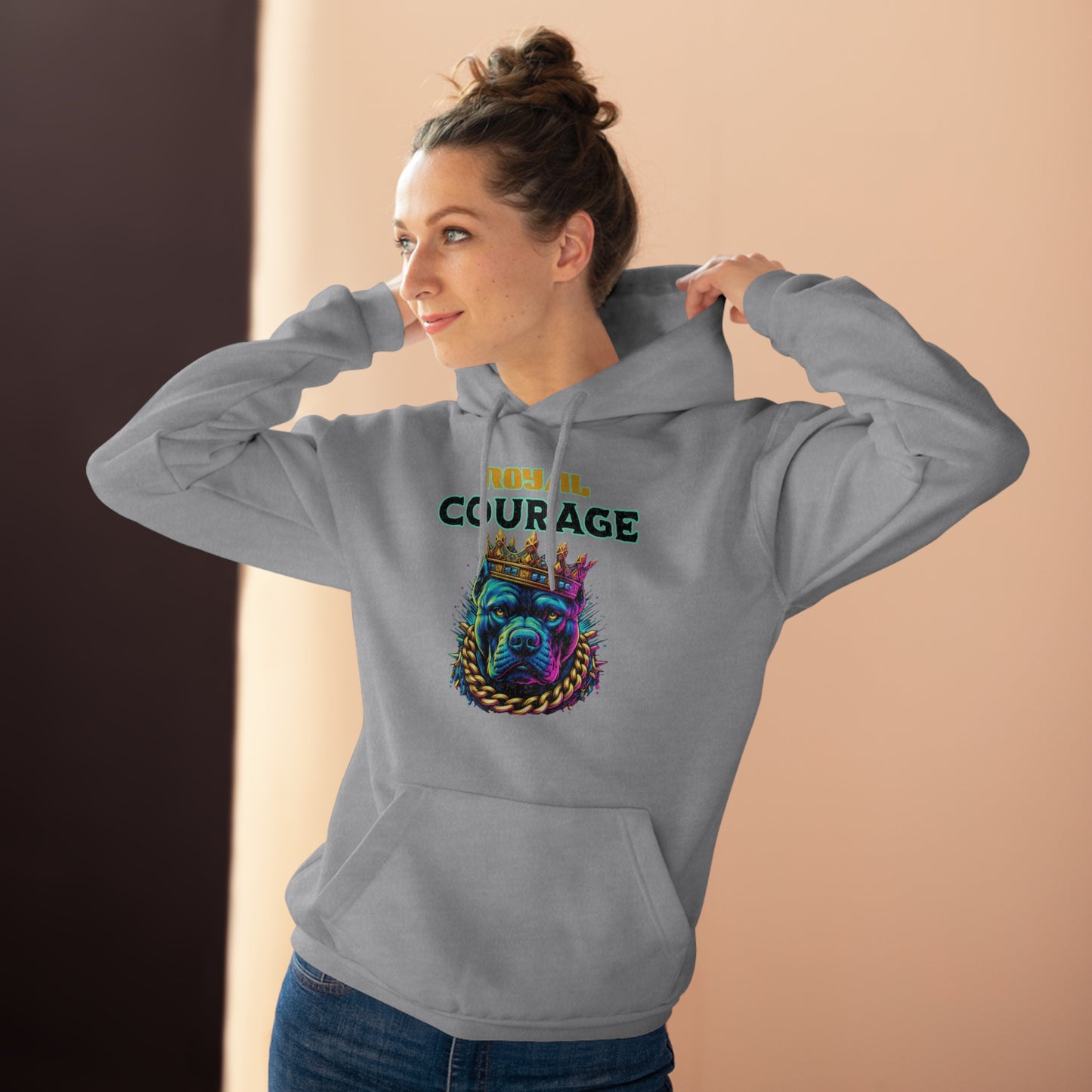 "Royal Courage" - Unisex Pullover Hoodie