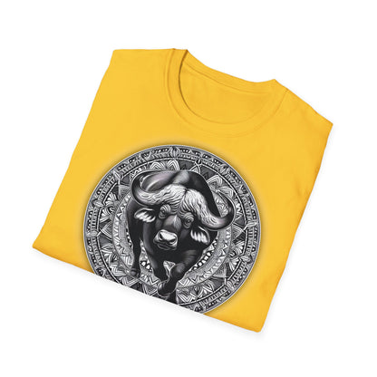 African Power " Buffallo " - Unisex Softstyle T-Shirt