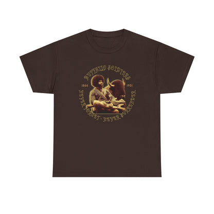 Copy of Buffalo Soldiers 'Never Forget' Tee — Vintage Military Tribute T-Shirt