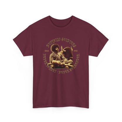 Copy of Buffalo Soldiers 'Never Forget' Tee — Vintage Military Tribute T-Shirt
