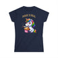 "Magic Is Real" Unicorn - Women's Softstyle Tee