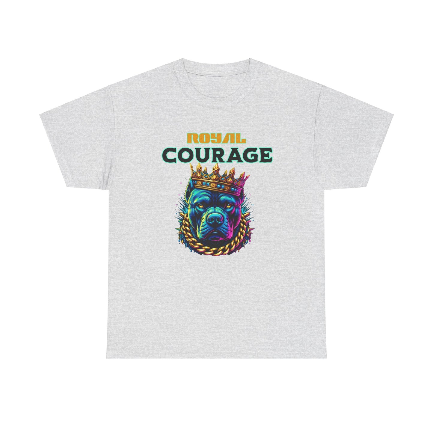 "Royal Courage"  - Unisex Heavy Cotton Tee