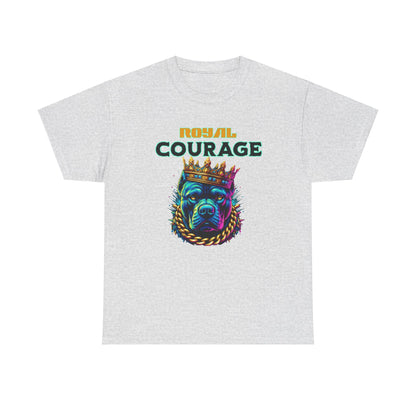 "Royal Courage"  - Unisex Heavy Cotton Tee