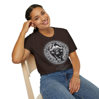 African Power " Buffallo " - Unisex Softstyle T-Shirt