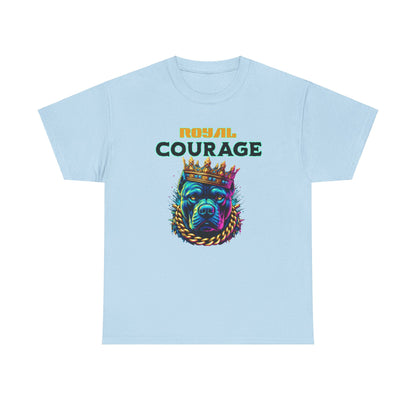 "Royal Courage"  - Unisex Heavy Cotton Tee