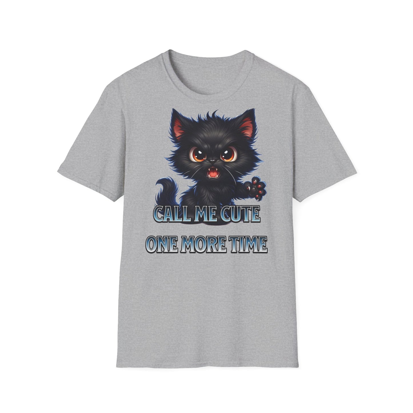 "Call me cute one more time" - Unisex Softstyle T-Shirt