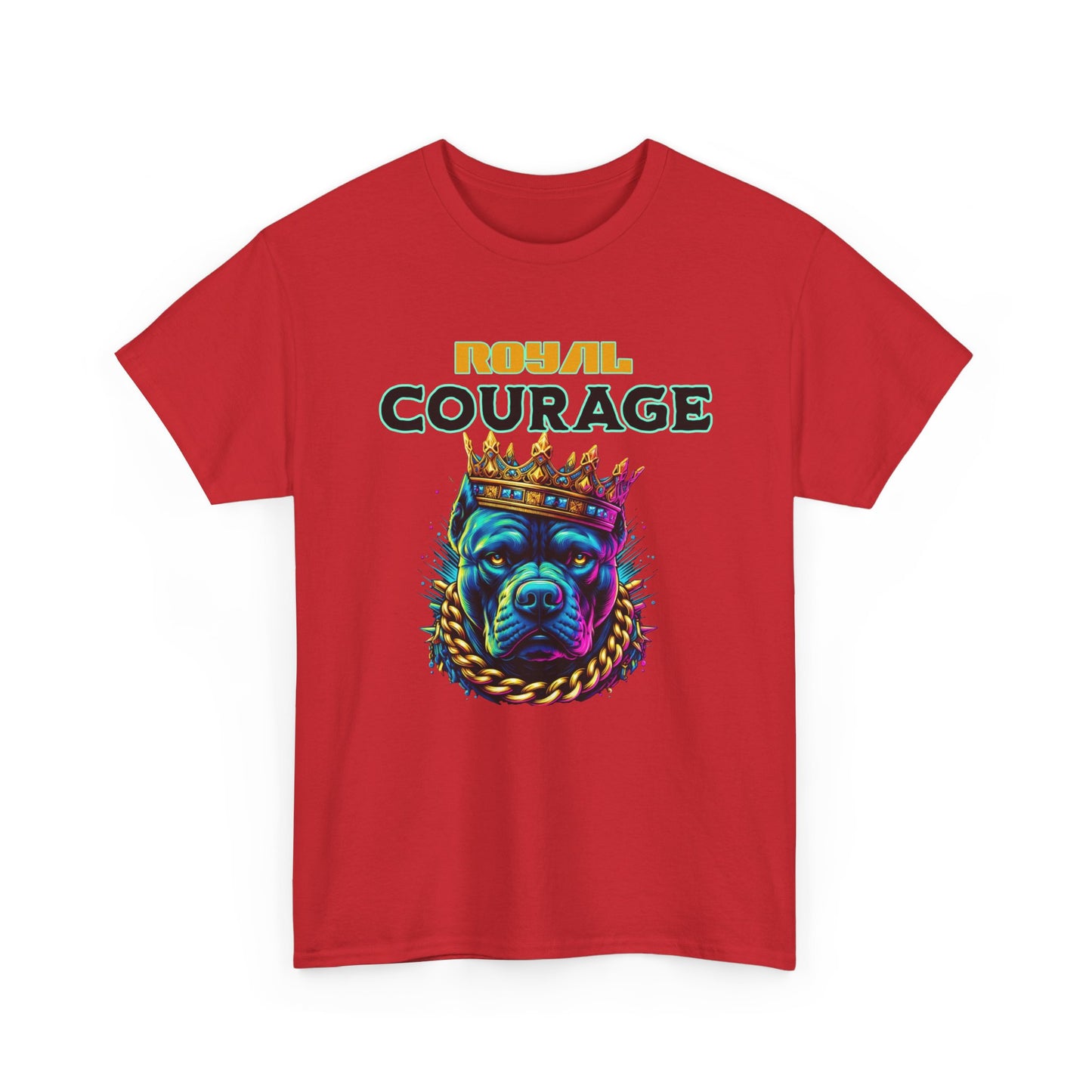 "Royal Courage"  - Unisex Heavy Cotton Tee