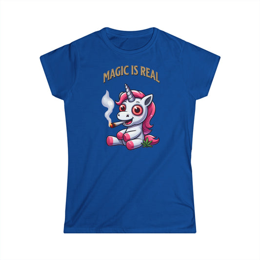 "Magic Is Real" - Women's Softstyle Tee