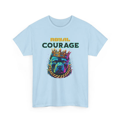 "Royal Courage"  - Unisex Heavy Cotton Tee