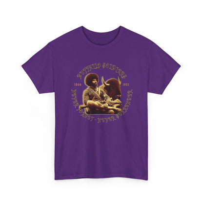 Copy of Buffalo Soldiers 'Never Forget' Tee — Vintage Military Tribute T-Shirt