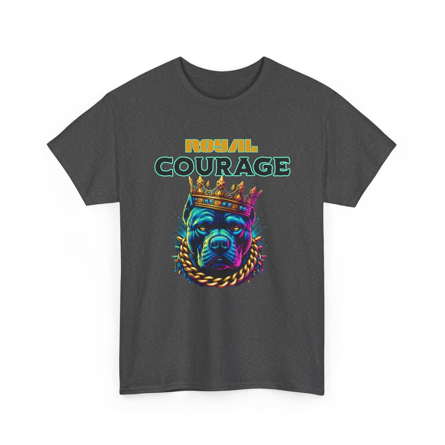 "Royal Courage"  - Unisex Heavy Cotton Tee